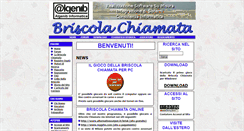 Desktop Screenshot of briscolachiamata.it